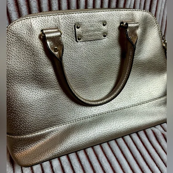 Kate Spade Rose Gold Cross Body Hand Bag - Picture 2 of 10